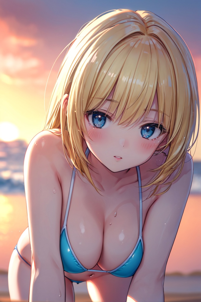 クラスメイトのギャルと一緒に海水浴へ