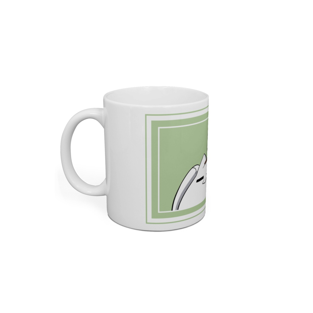 ボタンねこマグカップ