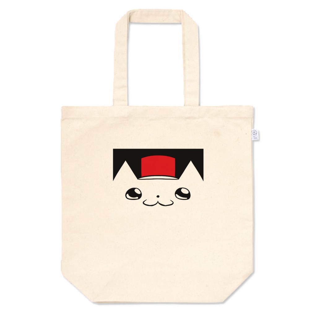 ボタンねこトートバッグ