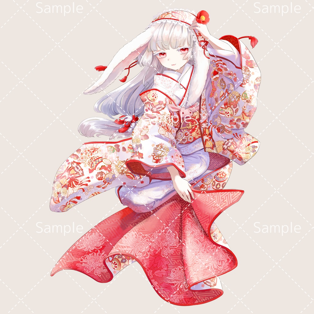 立ち絵素材（うさぎの神様）