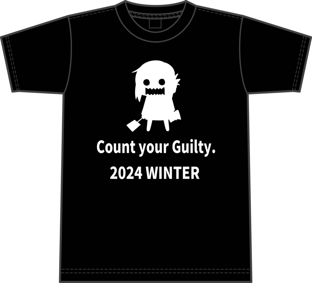 【C105】断罪Tシャツ【電】(再販)【三次受注@締切:2025/12/14】