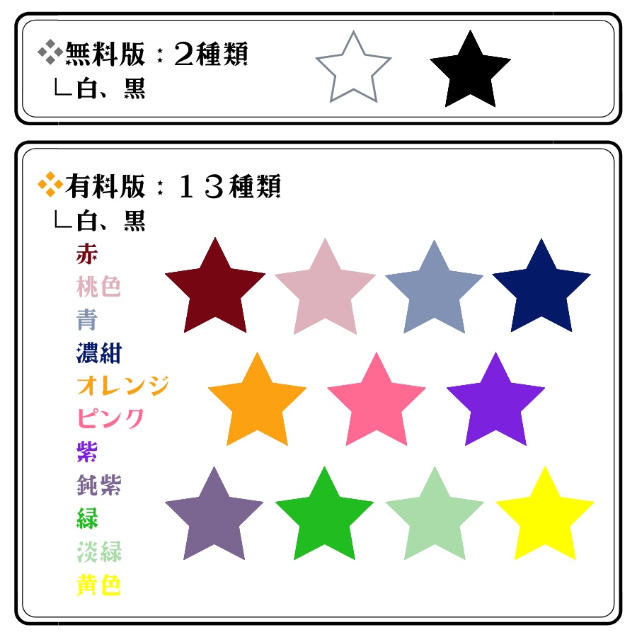 【無料有り】ココフォリア用シーン切り替え素材①