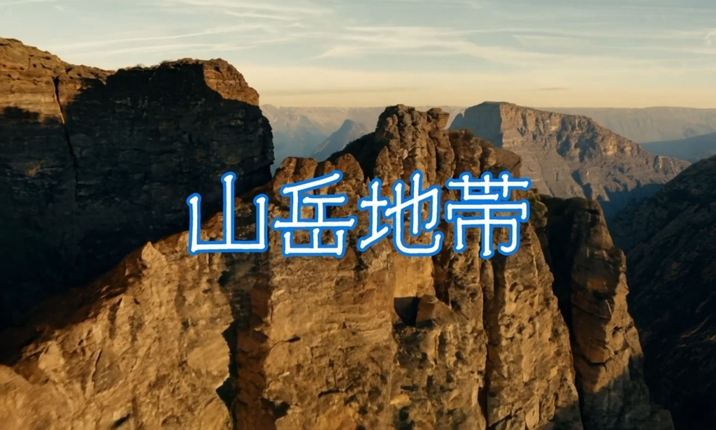 山岳地帯。フリー動画素材22点詰め合わせセット