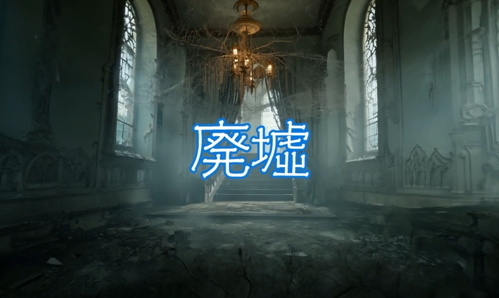 廃墟。フリー動画素材24点詰め合わせセット