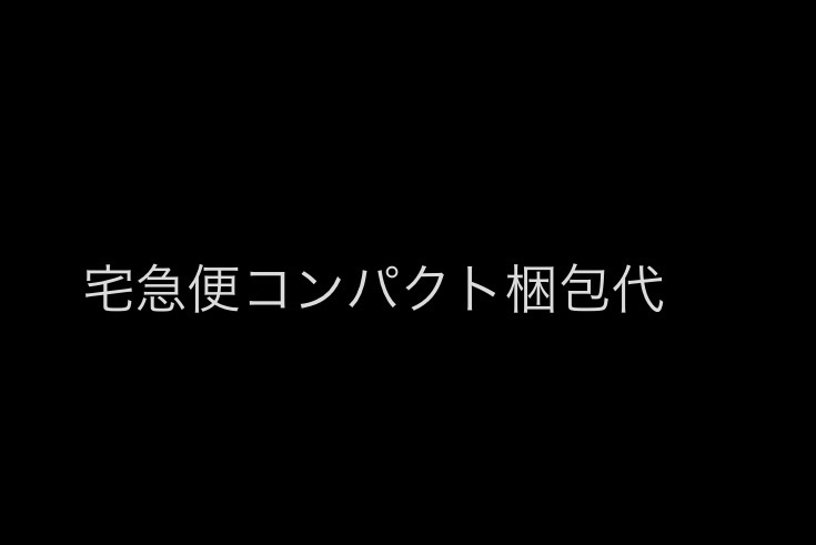 ⭐️宅急便コンパクト梱包代(まとめ買い501p〜830pまでの場合)