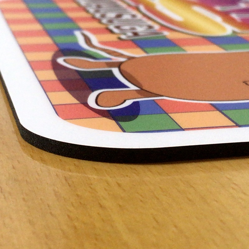 【ビッグサイズ】マウスガ マウスパッド 【ネズミ キャラクター】