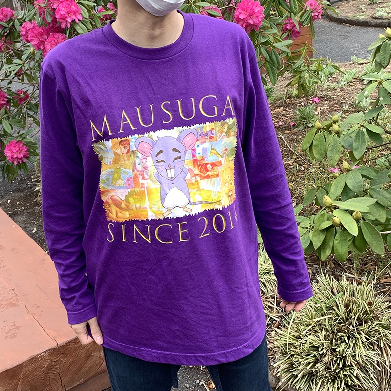 【まうすが 5周年記念】 ロングスリーブTシャツ