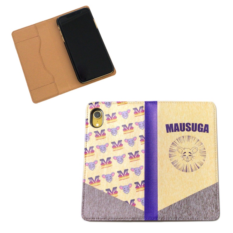 【ポケット付き】マウスガ iPhoneケース vol.2 【手帳型】