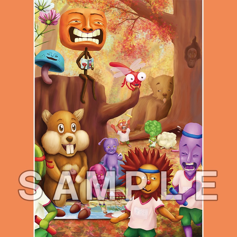 【4枚セット】『春夏秋冬』 ポストカード