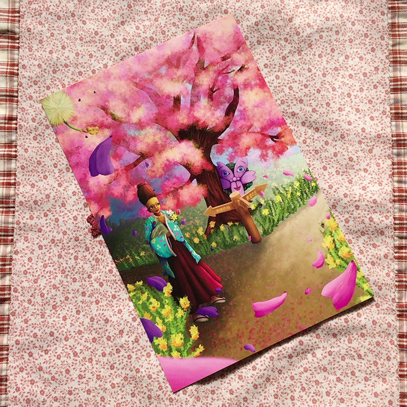 【ポストカード 春】『終わりと始まりの季節』