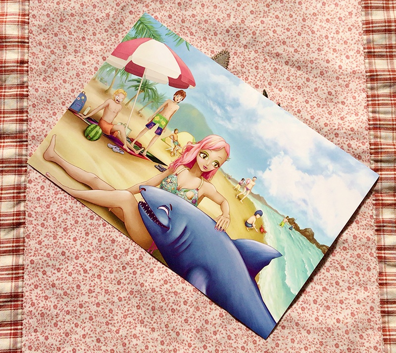 【ポストカード 夏】『how beautiful you are』