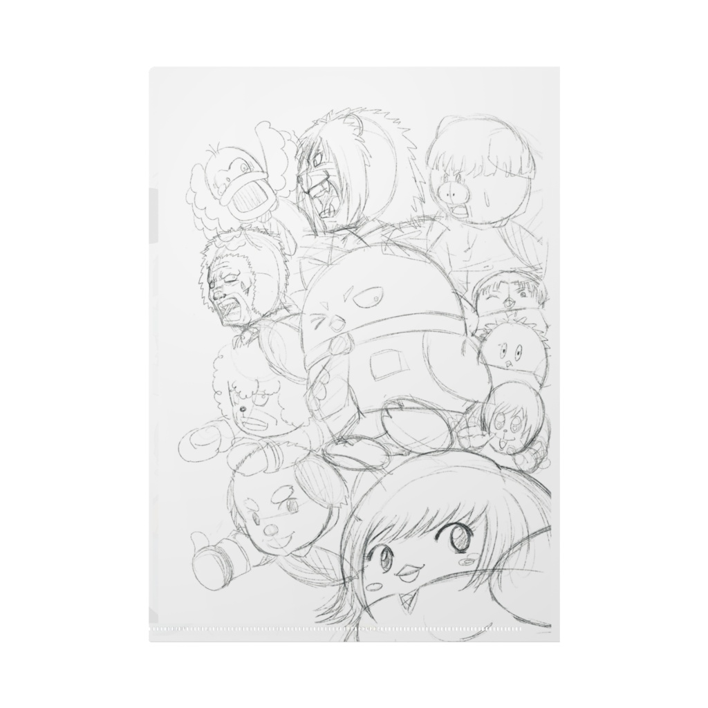 100日後に辞める駅員さんのクリアファイル