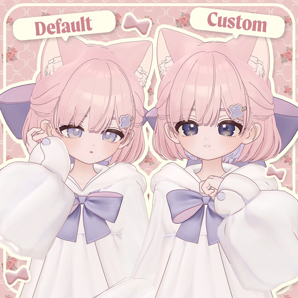 GrayishRibbon【2アバター対応】