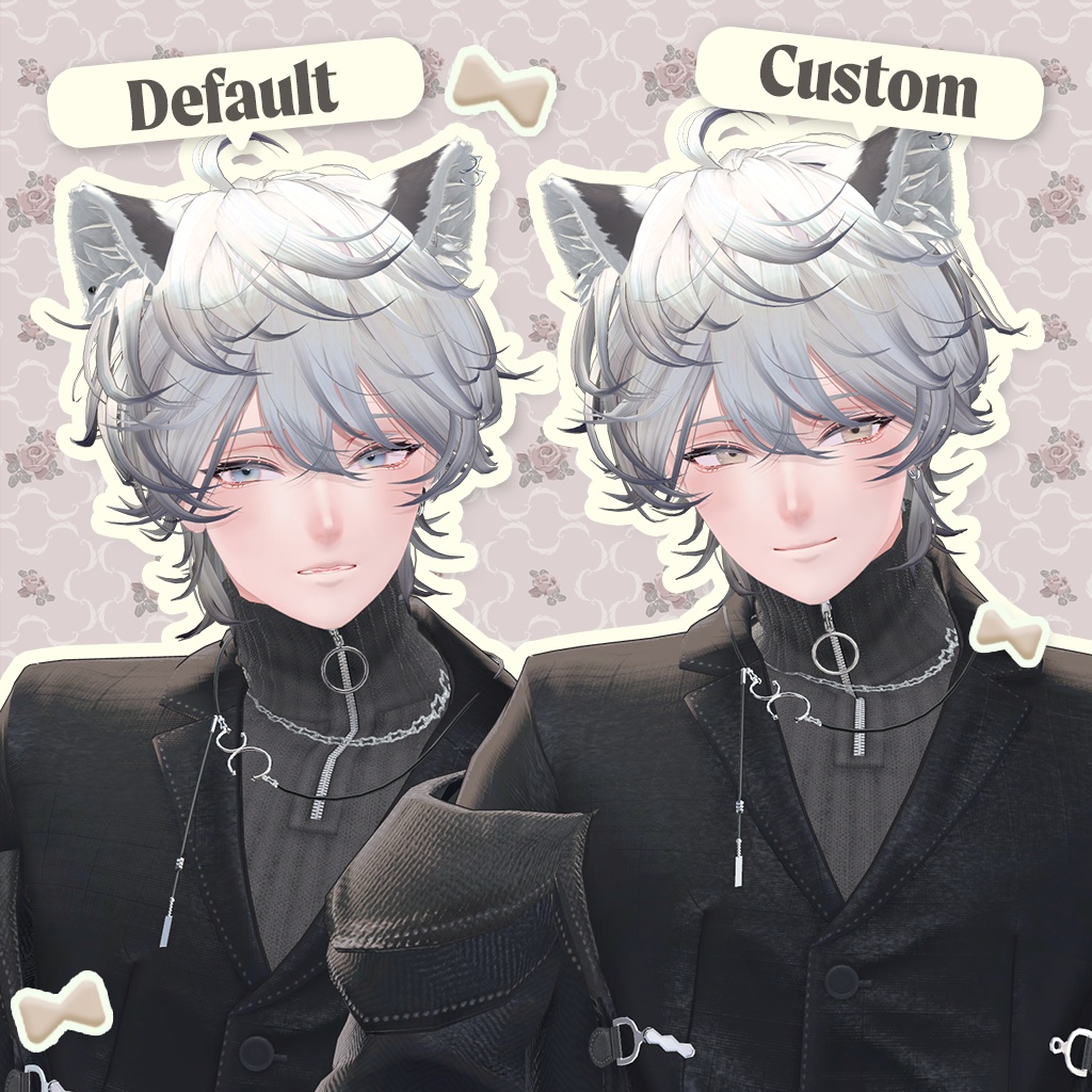 GrayishRibbon【2アバター対応】