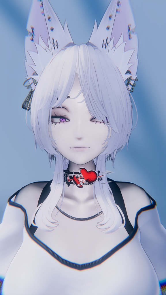 (Sale)Stygian-Choker:Re チョーカー・首輪【VRCHAT想定】