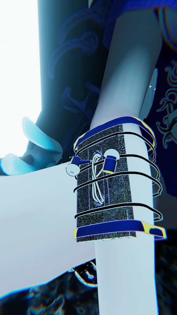 NOISEFREAK-ARM vrchat想定 ブレスレット