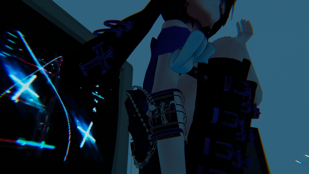 NOISEFREAK-ARM vrchat想定 ブレスレット