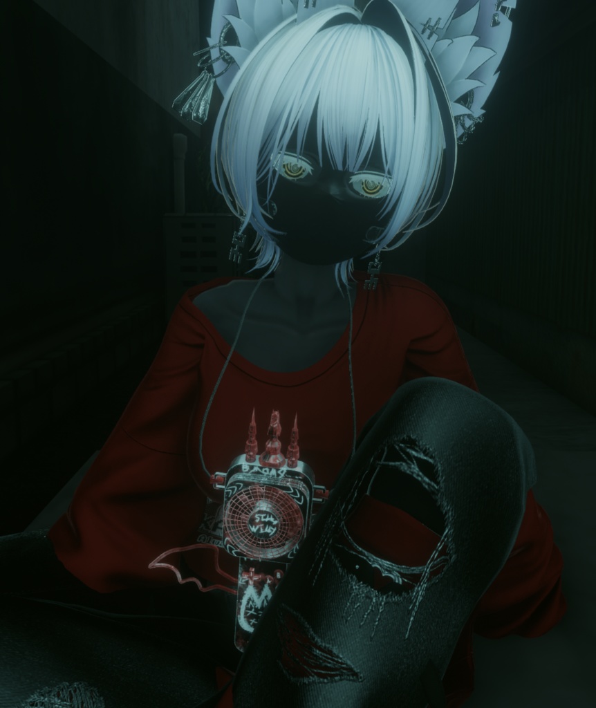 Full face mask(フルフェイスマスク) vrchat想定