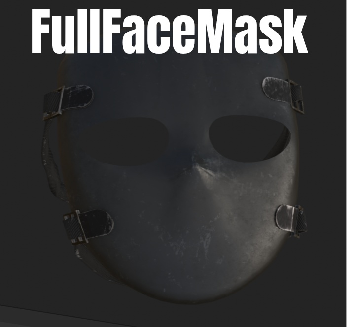 Full face mask(フルフェイスマスク) vrchat想定