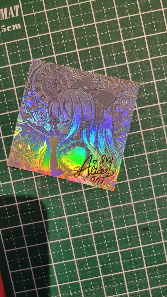 Alice 祈り～Inori～ シルバーホロ シリアルナンバー入り