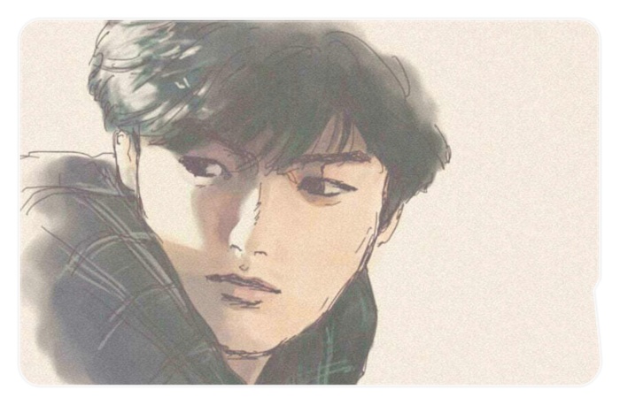 IC Card Sticker "Autumn Evening"