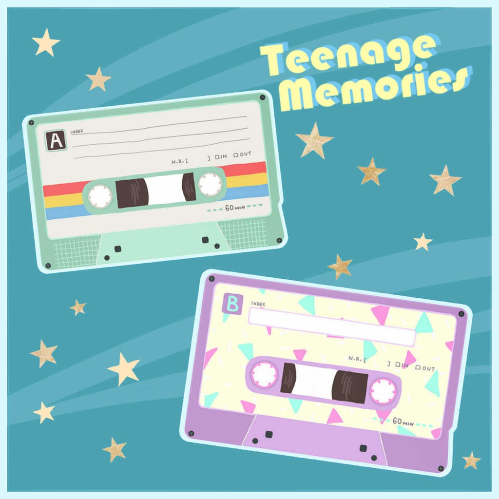 IC Card Sticker "Teenage Memories"