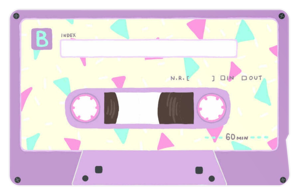 IC Card Sticker "Teenage Memories"