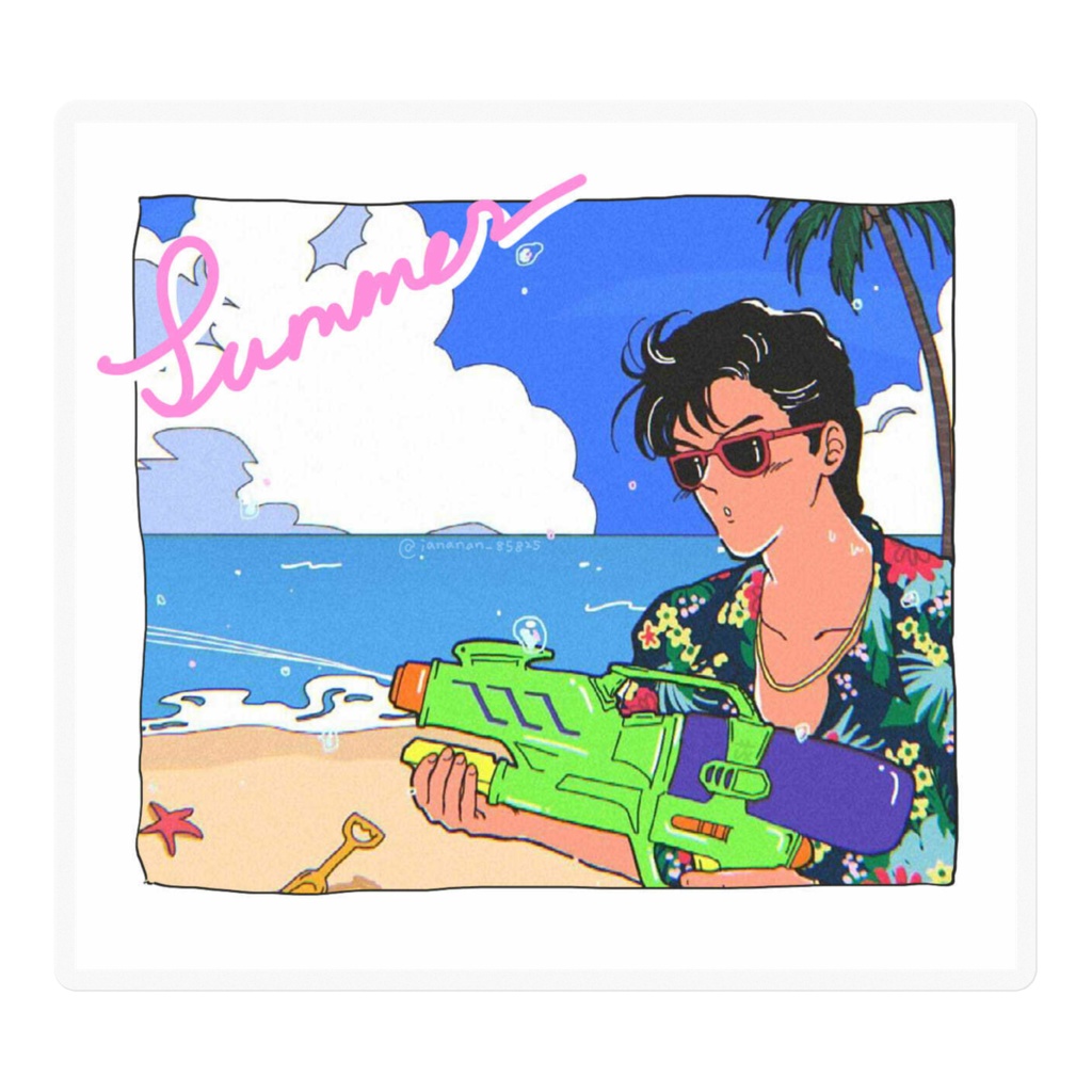Sticker "Watergun"
