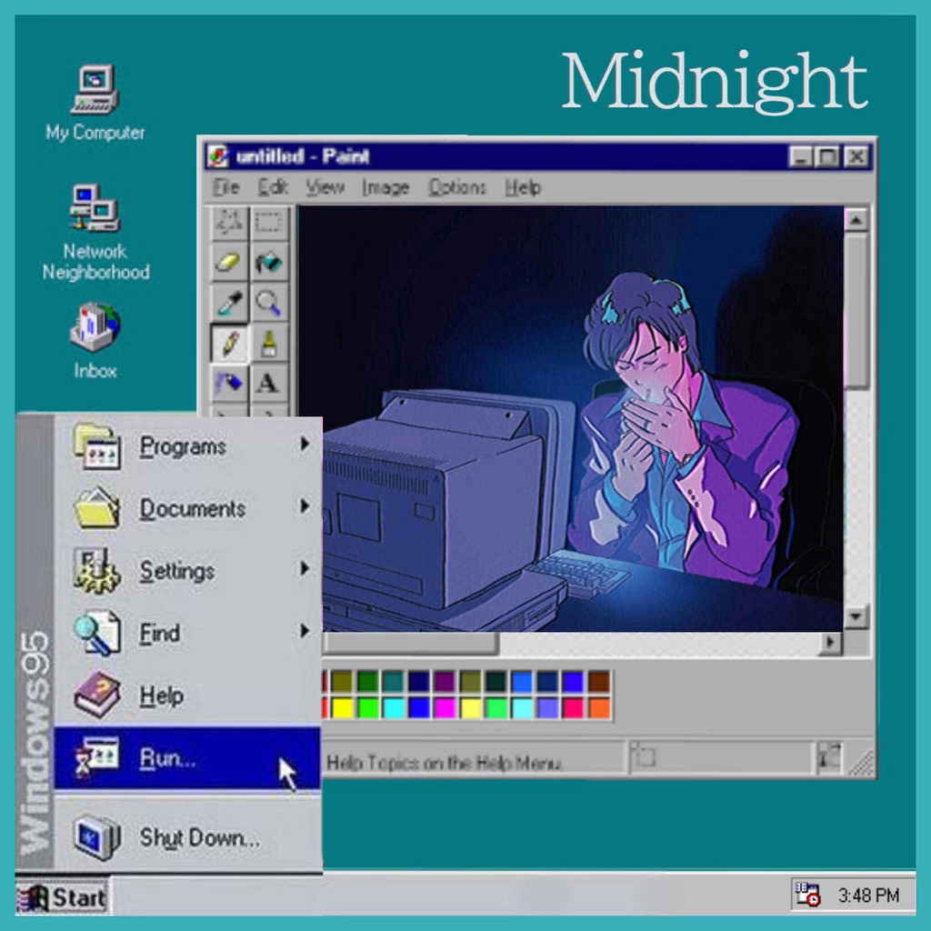 Sticker "Midnight"