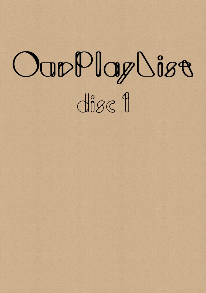 OurPlayList disc1