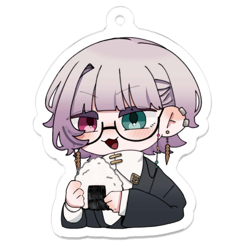 にあくんのおにぎりアクキー