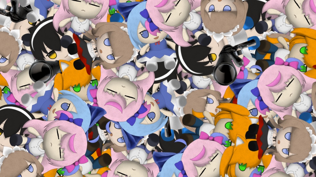 Fumo model for VTubers (CUSTOMIZABLE)