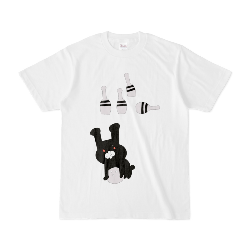 ボーリングクロウサギ　Tシャツ
