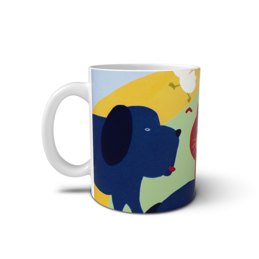 キモネコと仲間たち マグカップ