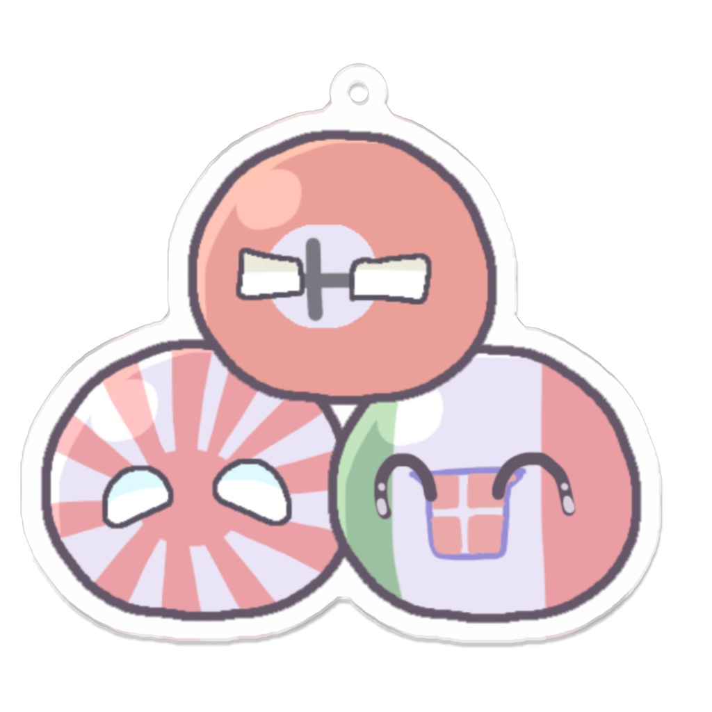 木区車由アクキー【ポーランドボール】