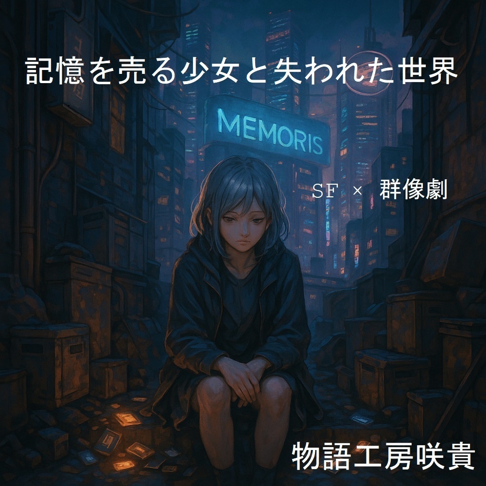 【SF創作支援プロット】記憶を売る少女と失われた世界／SF×群像劇