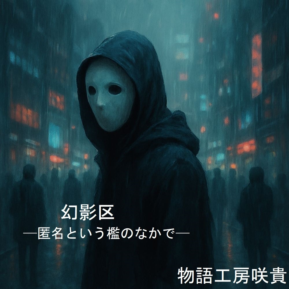 【SF創作支援プロット】幻影区──匿名という檻のなかで