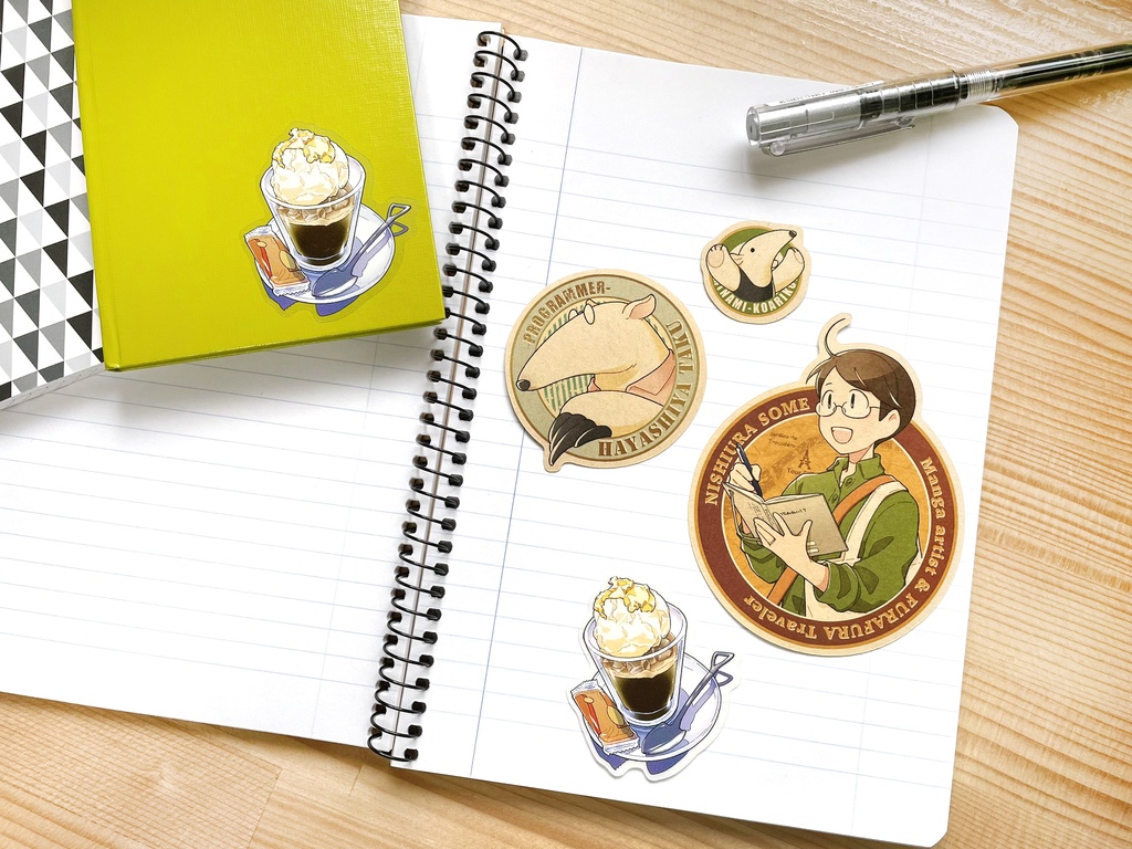 【完売】『旅ノートのススメ』シール＆ペーパーセット【グッズ】