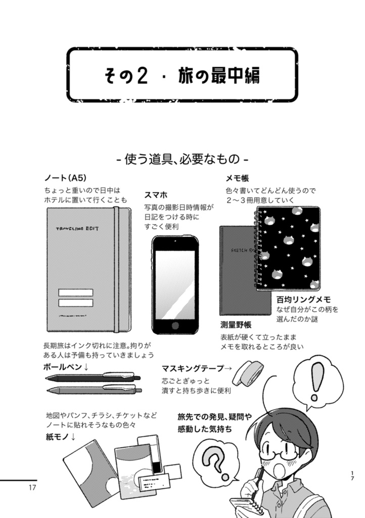 旅ノートのススメ