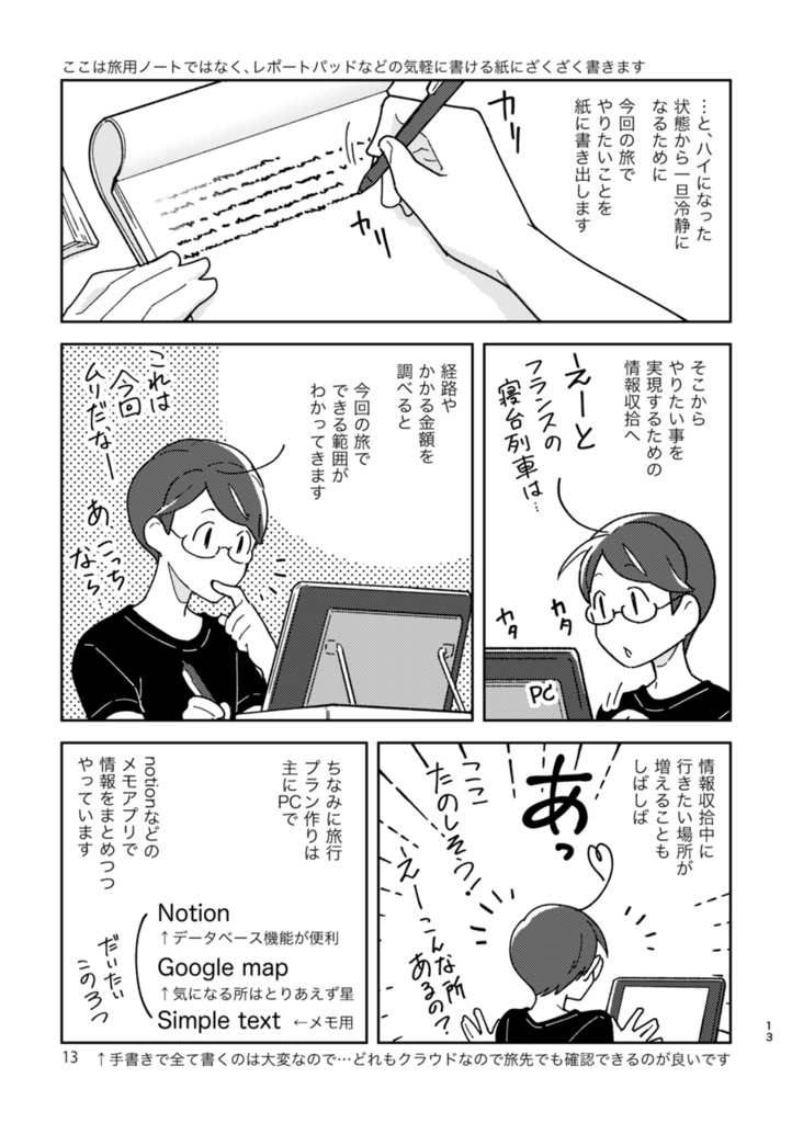 旅ノートのススメ