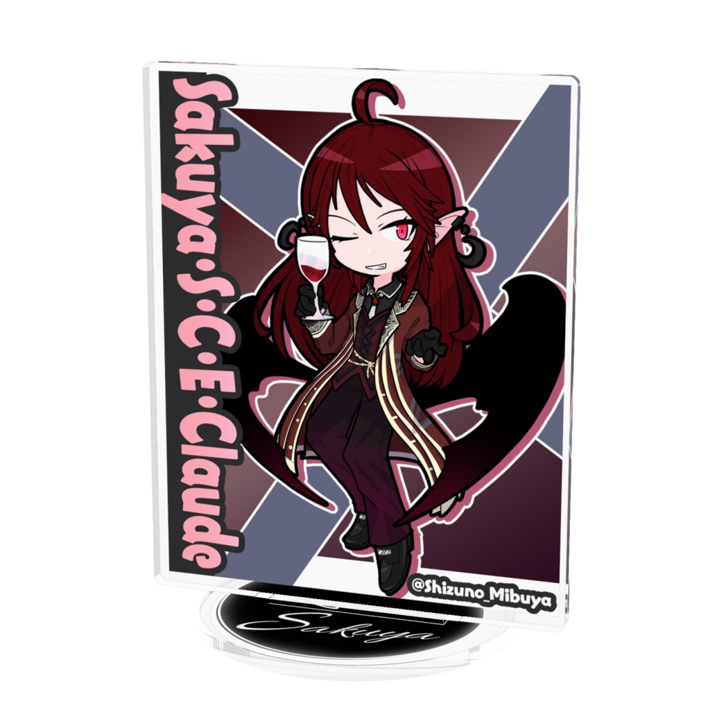 朔夜ミニキャラアクリルスタンド for 壬生谷 静乃 様