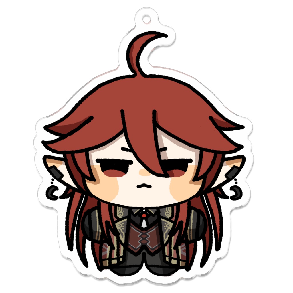 朔夜ミニキャラアクリルキーホルダー for 月餅ちよ 様