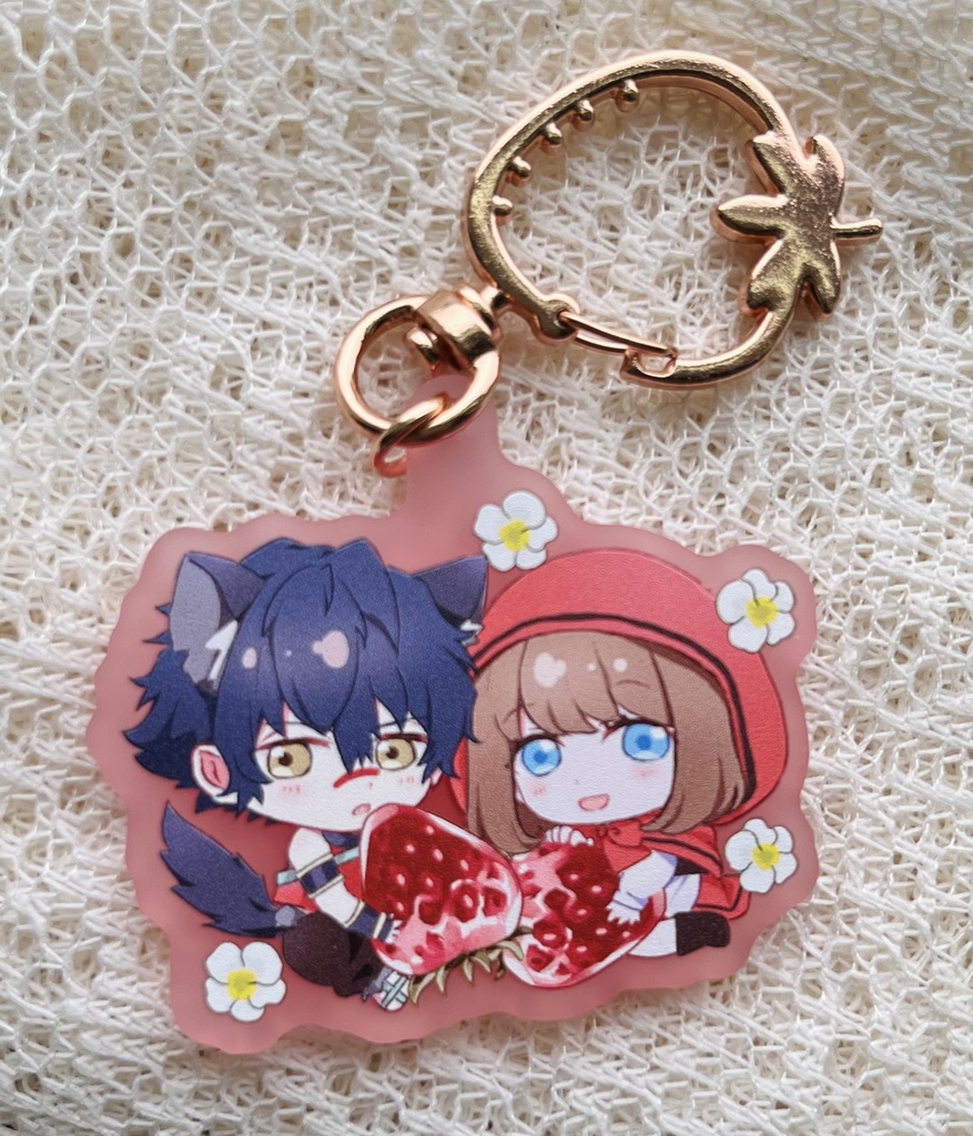 ジュンあんいちごアクキー