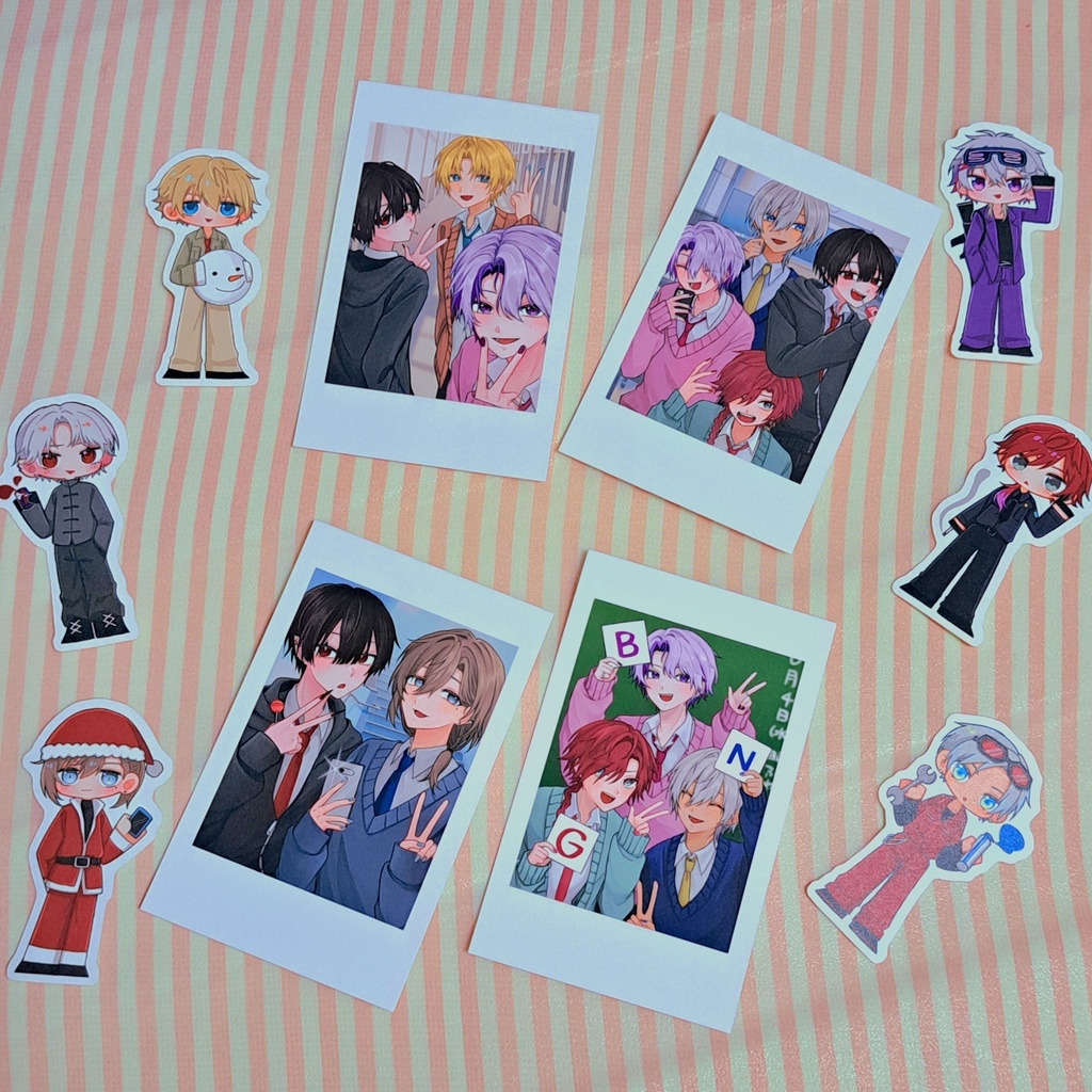 学パロ×ヘアアレンジチェキ