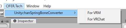 UnitychanSpringBoneConverter