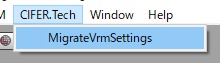 MigrateVrmSettings