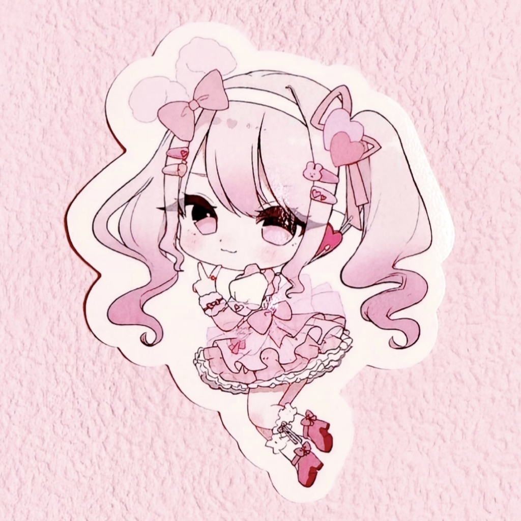 【前回販売分在庫】シールステッカー【type:変身後ルル】