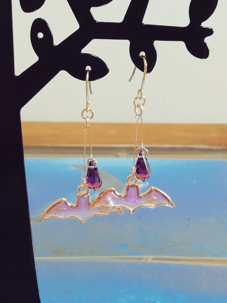 リソルイメージコウモリピアス(イヤリング)