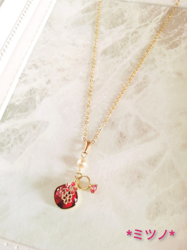 【DQ10】フラワージュエリークリップネックレス(シラミツ)