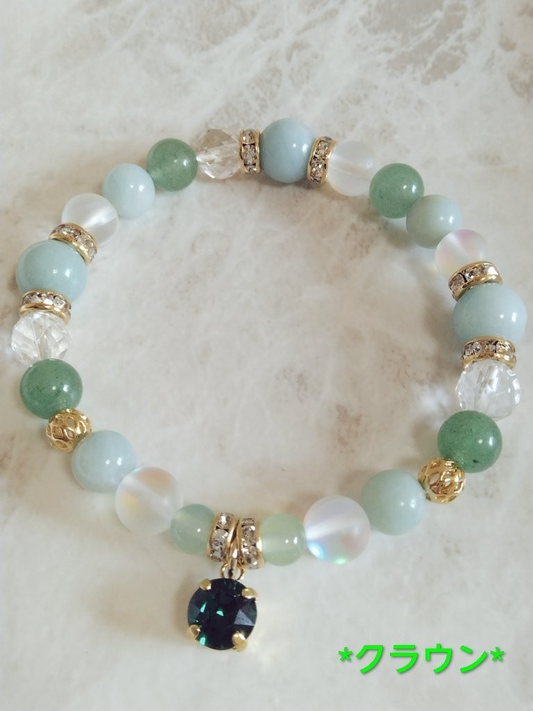 天然石ブレスレット(フウキ女子)